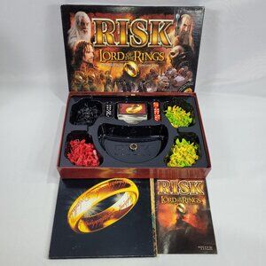 Risk Lord of the Rings 2002 Vintage Strategy War Board Game by Parker Brothers